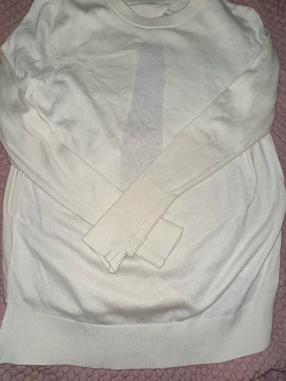 lululemon athletica Cream Open-Back Longline Sweater - Picture 6 of 6